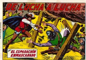 Tebeos: EL ESPADACHIN ENMASCARADO Nº 13 - 2ª EDICION - ED.VALENCIANA 08/08/1981